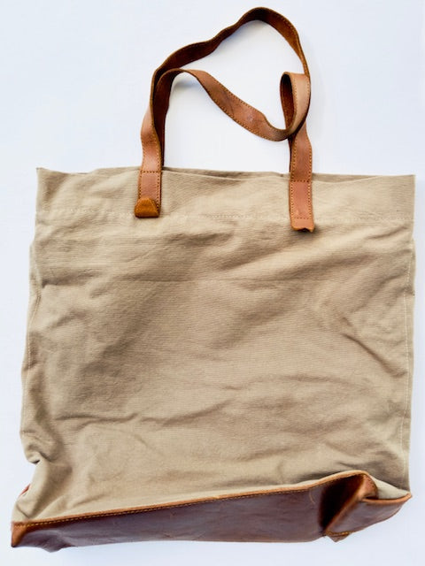 Canvas Tote bag Brown Limited edition
