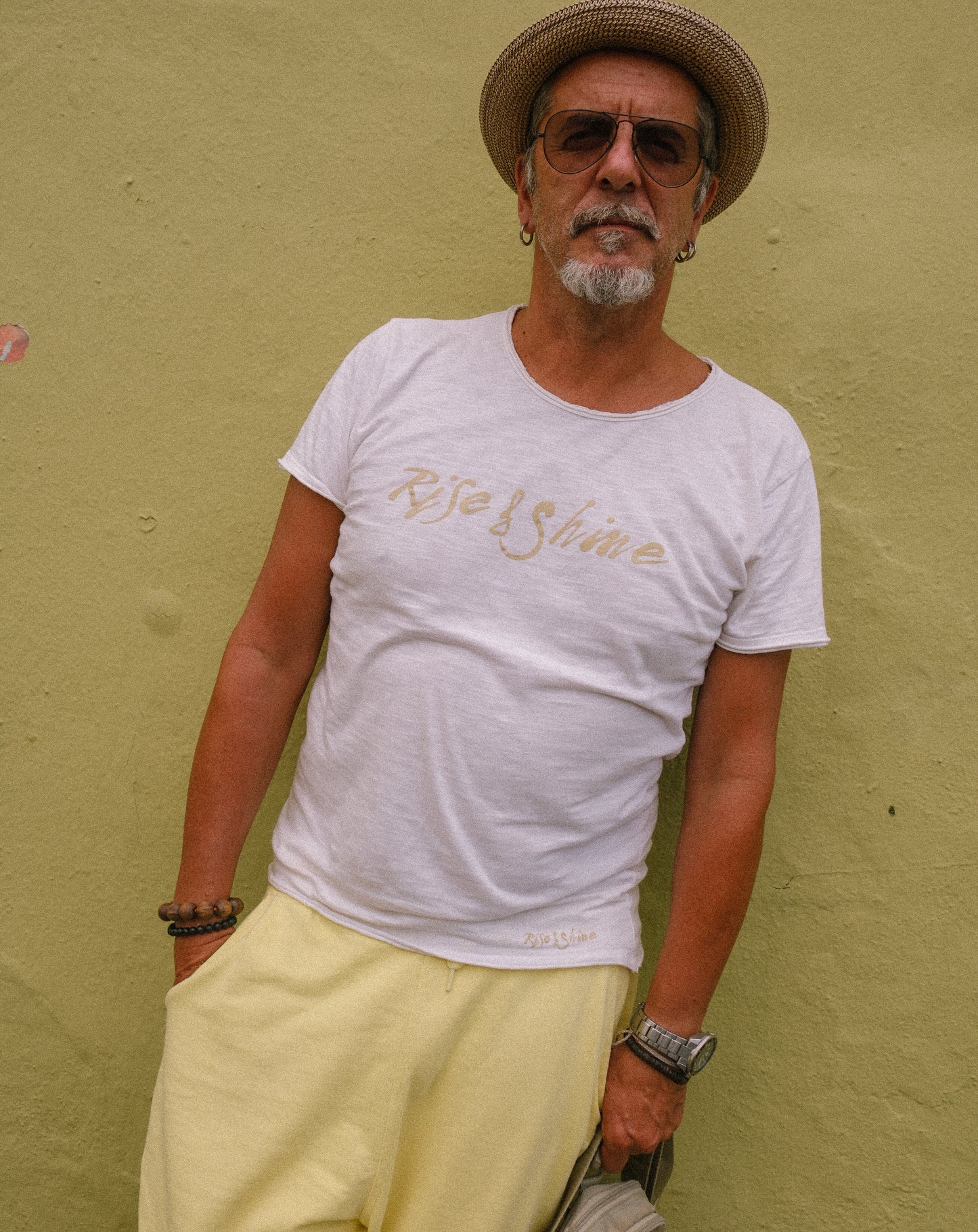KOH LANTA LOGO TEE - WHITE LILY, ASPHALT, AIR BLUE, BLEACHED ACQUA