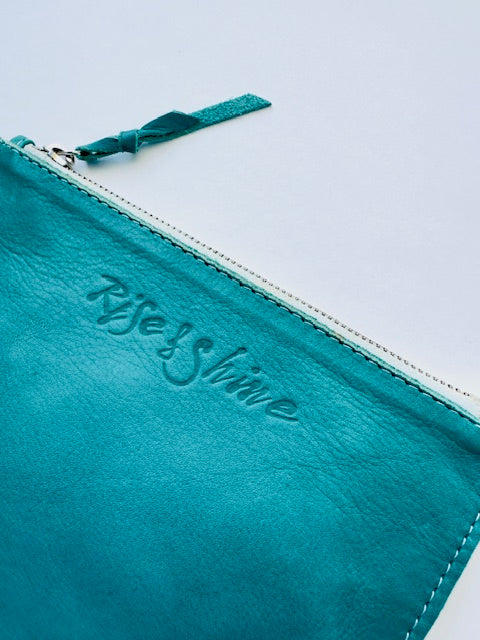 Bolsa tote pequena Azul